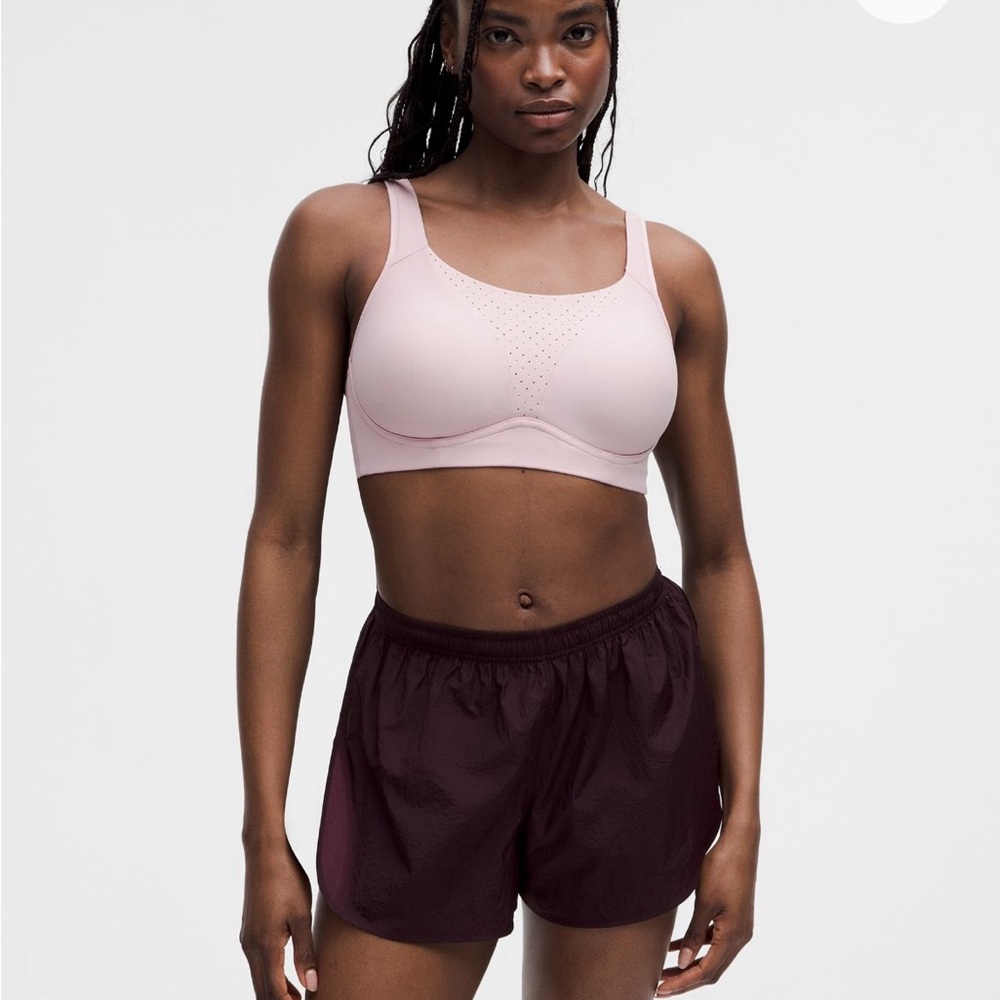 Run Times Bra High Support in pink haze